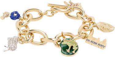 Armbånd Burberry Burberry Gold-Tone Charm Bracelet Gul | 8112024, 0