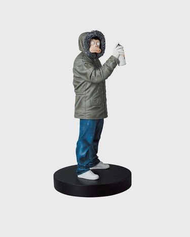 Collectible Medicom Toy James Pfaff Monkey Mask Session Statue Grå | MED2410, 0