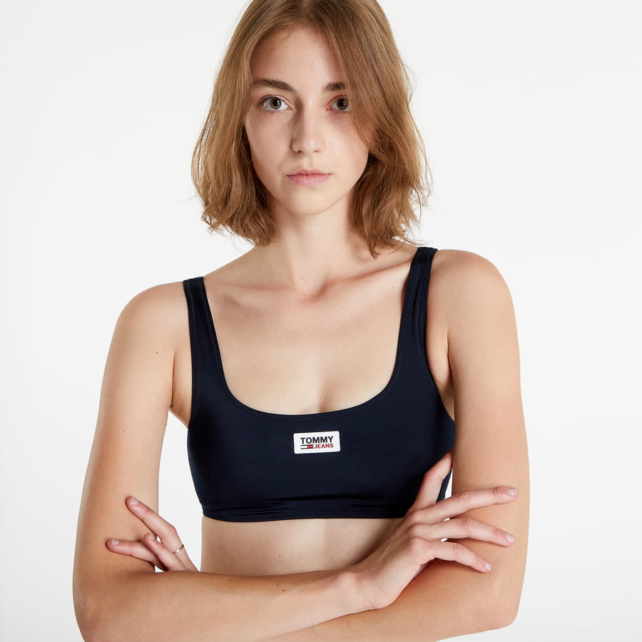 Badetøj Tommy Hilfiger JEANS Bralette Sort | UW0UW03324 DW5, 0