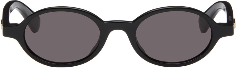 Solbriller Bottega Veneta Bottega Veneta Classic Oval Sunglasses Sort | BV1388S-001