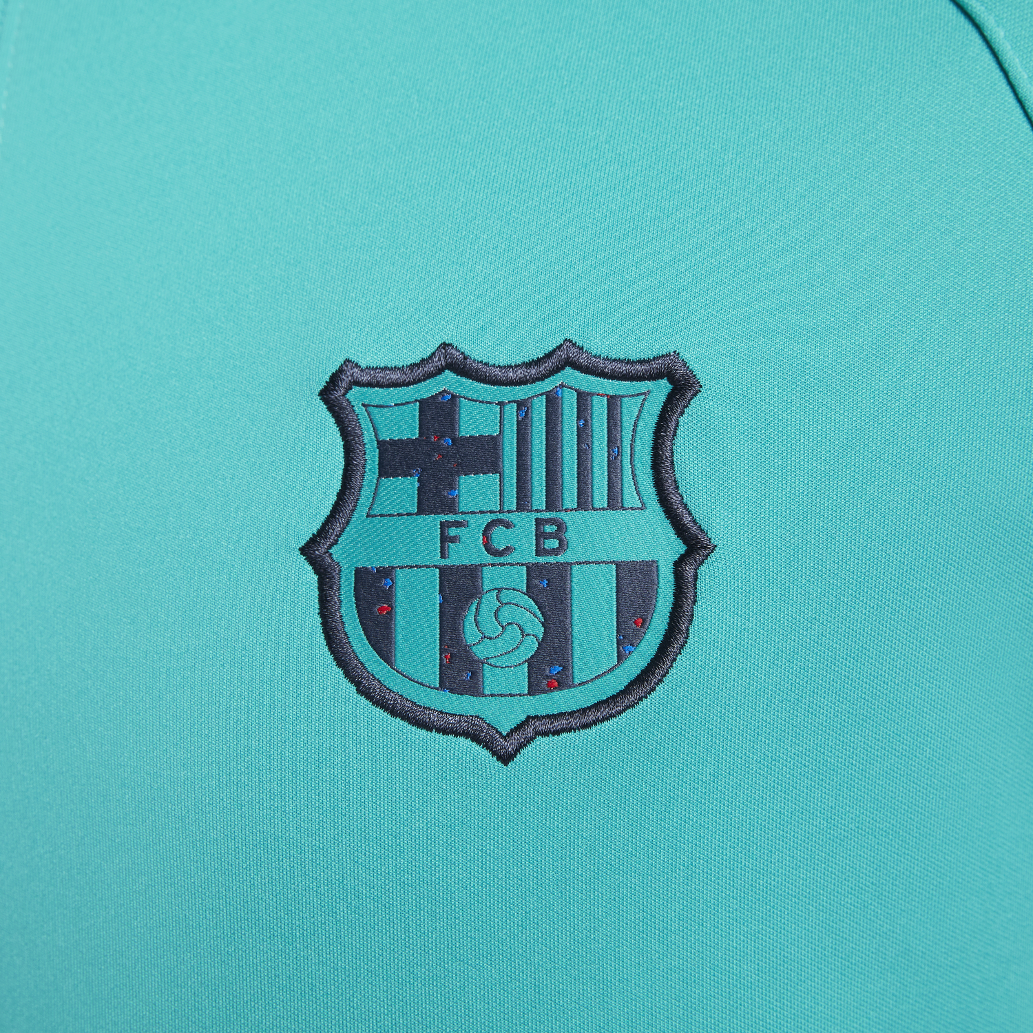 Jakke Nike F.C. Barcelona Academy Pro Third Football Knit Jacket Turkis | DX8470-300, 1