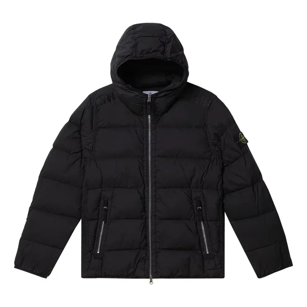 Puffer jakke Stone Island Puffer Jacket Sort | 791543728-V0029, 0