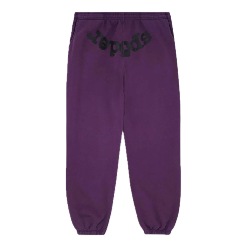 Joggingbukser Sp5der Classic Sweatpants Lilla | SP5-8D-CLS-SWG