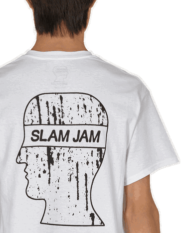 T-shirt Slam Jam Brain Dead Charity Hvid | SJCMTS01JY01 WHT001, 6