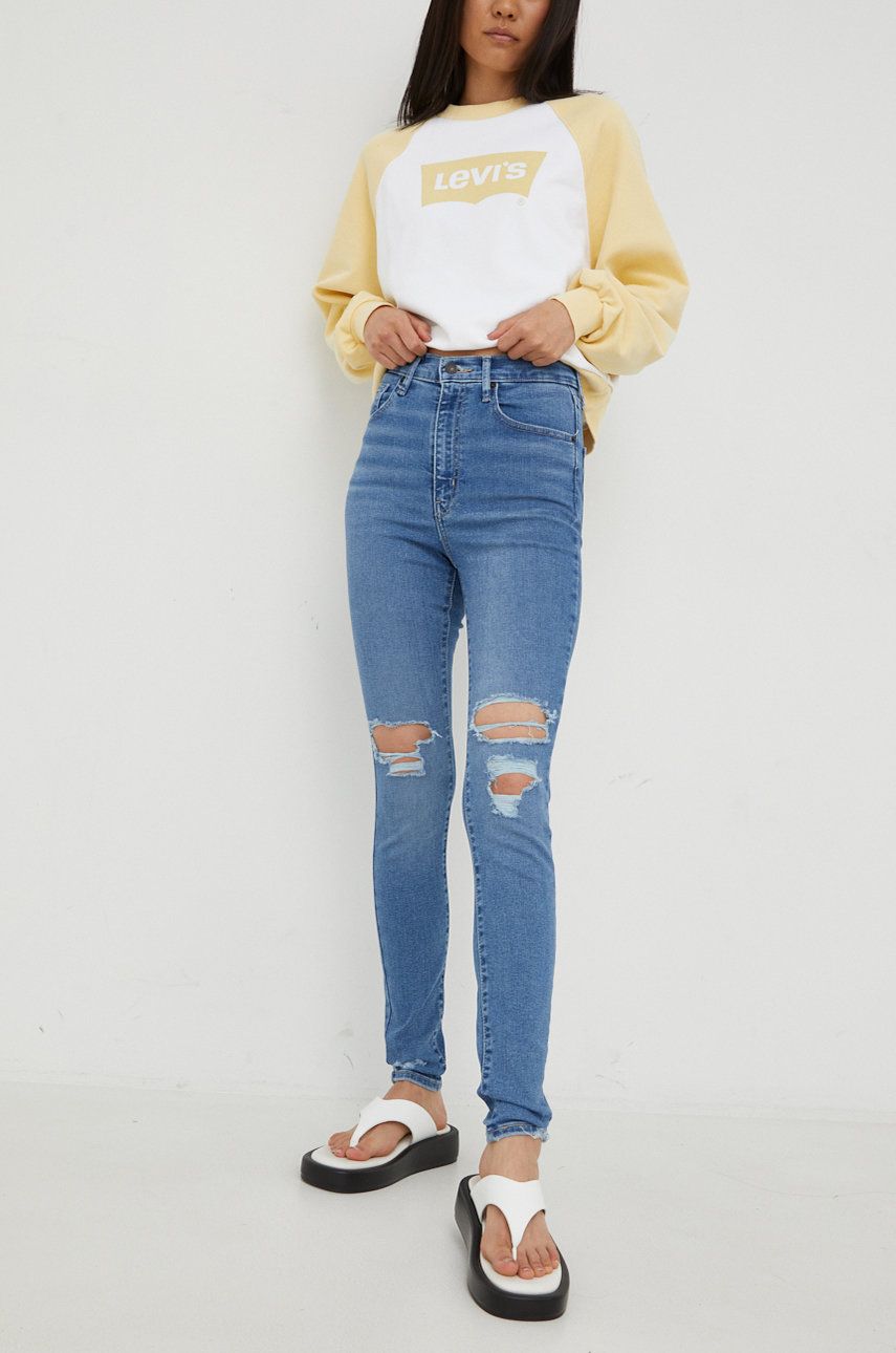 Jeans Levi's Mile High Super Skinny Jeans Blå | 22791.0233, 0