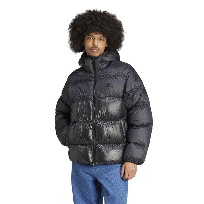 Puffer jakke adidas Originals Down Regen Adic Black Sort | IW3454