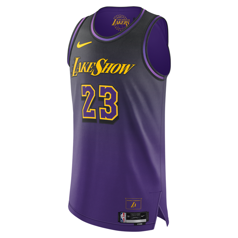Jersey Nike Dri-FIT ADV Authentic LeBron James City Edition Basketball Jersey Lilla | FQ4469-504
