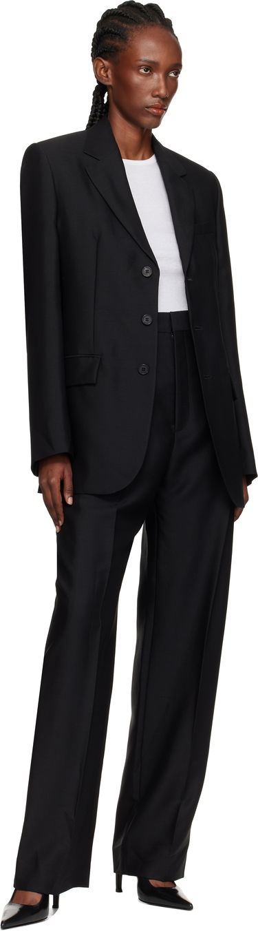 Bukser WARDROBE.NYC WARDROBE.NYC Mid Rise Trousers Sort | W2227R20WE, 3