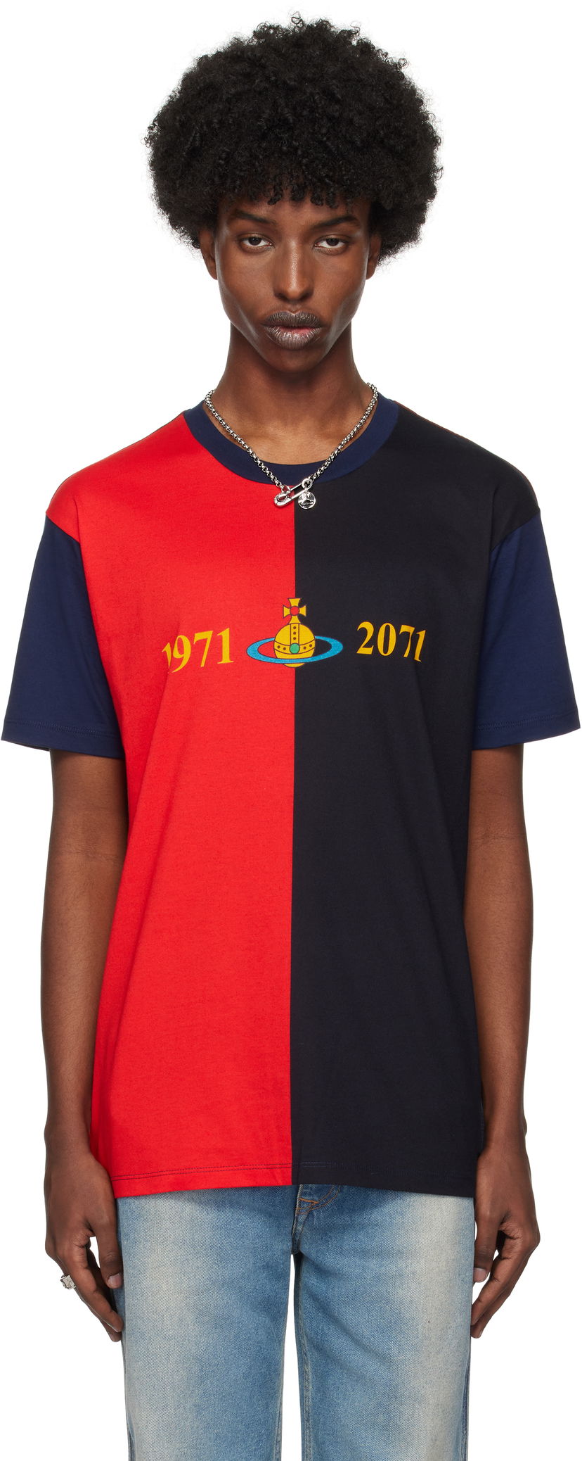 T-shirt Vivienne Westwood Classic T-Shirt Rød | 3G01001F-J0085-