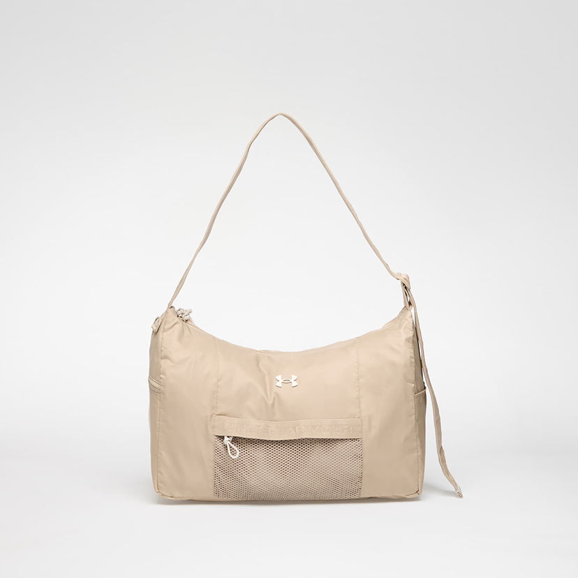 Skuldertaske Under Armour UA Studio Slouchy Duffle Bag Beige | 1384461-299