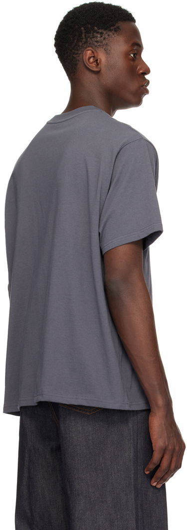 T-shirt We11done Printed T-Shirt Grå | WD-TT1-24-765-U-CH, 2