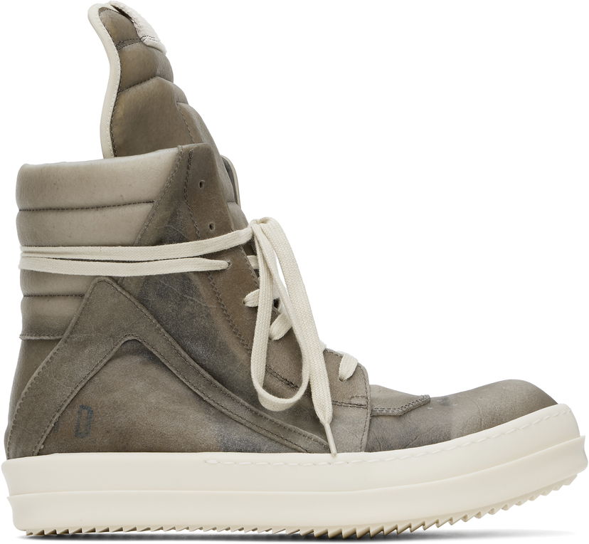 Sneakers og sko Rick Owens Rick Owens Hollywood Geobasket Grå | RR01E5894 LCT