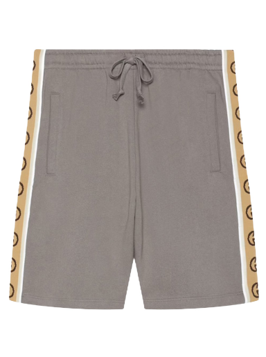 Shorts Gucci Cotton Jersey Shorts Grå | 630715 XJBUW 1233
