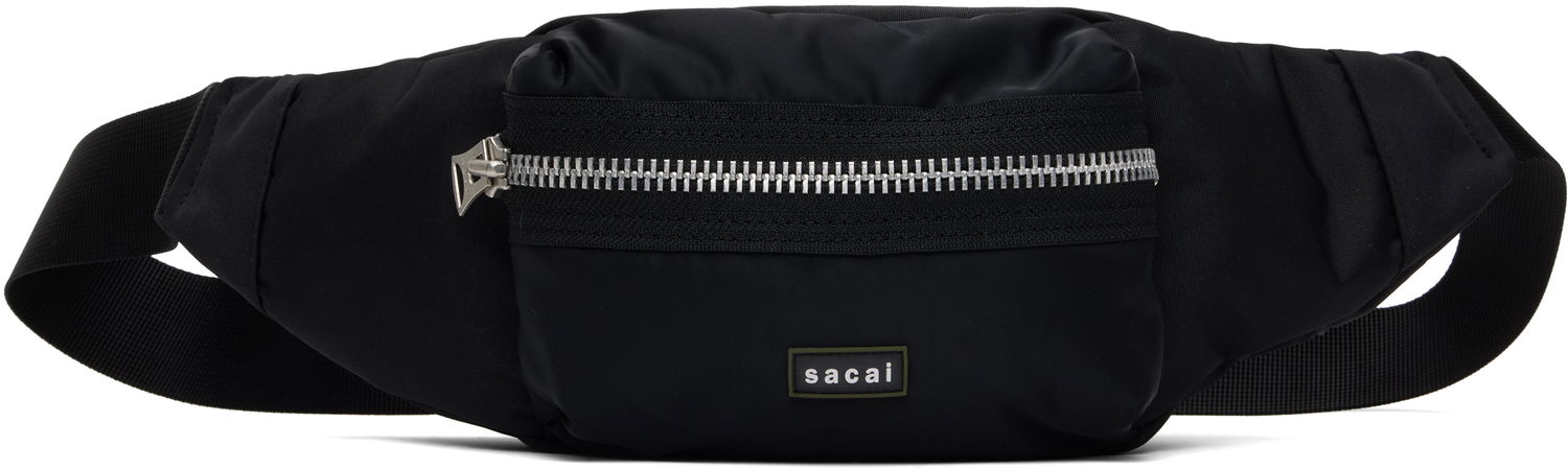 Taljetaske sacai Sacai Pocket Belt Bag Sort | 25-0938S, 0
