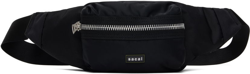 Taljetaske sacai Sacai Pocket Belt Bag Sort | 25-0938S
