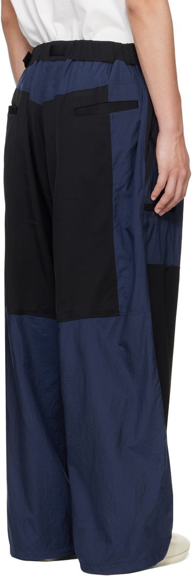 Bukser Y-3 Y-3 Two-Tone Nylon Trousers Blå | JM7785, 2