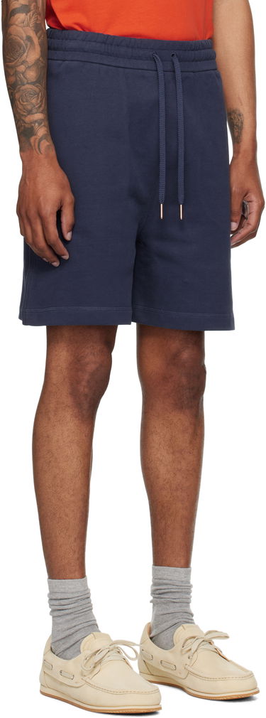 Shorts Moncler Moncler Genius x Gilga Farm Drawstring Shorts Mørkeblå | K24028H0000289AUJ, 1