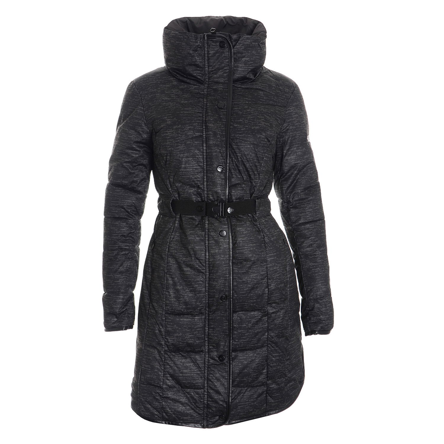 Puffer jakke Champion Camille Quilted Belted Jacket Sort | CHBG173207-001, 0