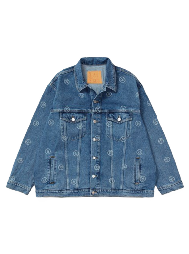 Jakke Martine Rose Oversized Jacket Blå | CMRAW22-201-BW