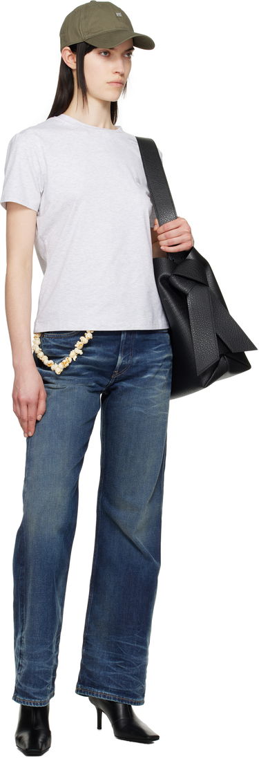 T-shirt Acne Studios Acne Studios Regular Fit T-Shirt Grå | CL0308-, 3