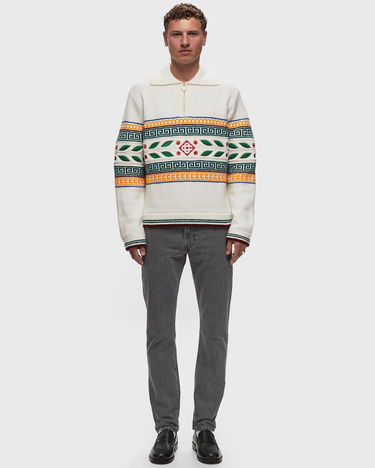 Sweater Casablanca LAURIEL OLYMPIQUE JUMPER Grøn | MF24-KW-773-01, 1