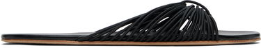 Tilbehør The Row The Row Sara Slide Sandals Sort | F1617-W180, 0