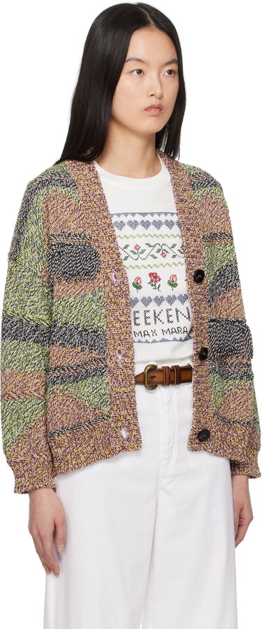 Sweater Max Mara Weekend Max Mara Bric Knit Cardigan Flerfarvet | 2515341021600, 1