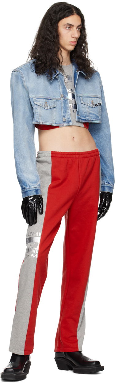 Crop top VETEMENTS 'Extreme System' Crop T-Shirt Rød | VL16TR600R, 3