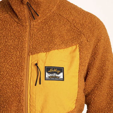 Sweater Lundhags Lundhags Flok Wool Pile Fleece Jacket Brun | 1123100, 6