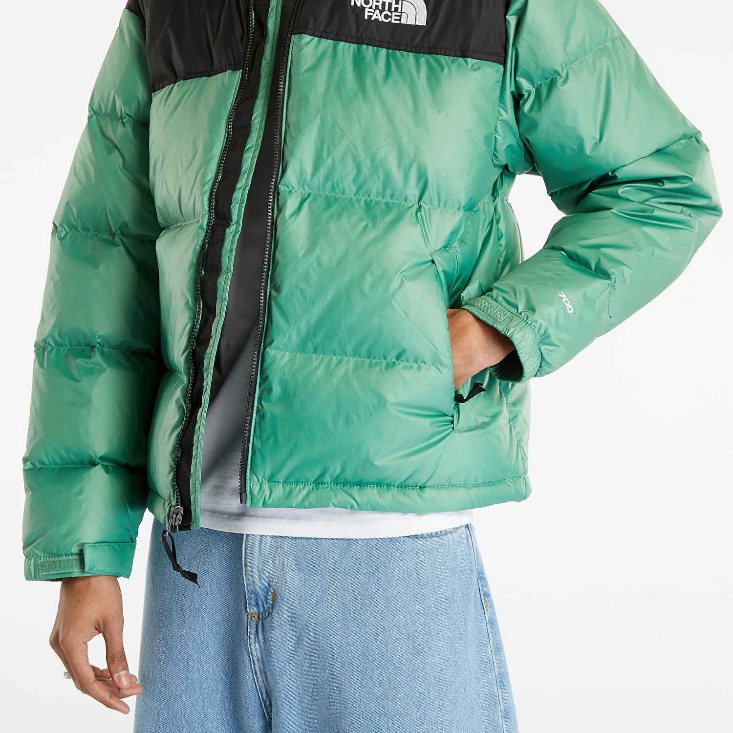 Puffer jakke The North Face 1996 Retro Nuptse Jacket Grøn | NF0A3C8DN111, 1