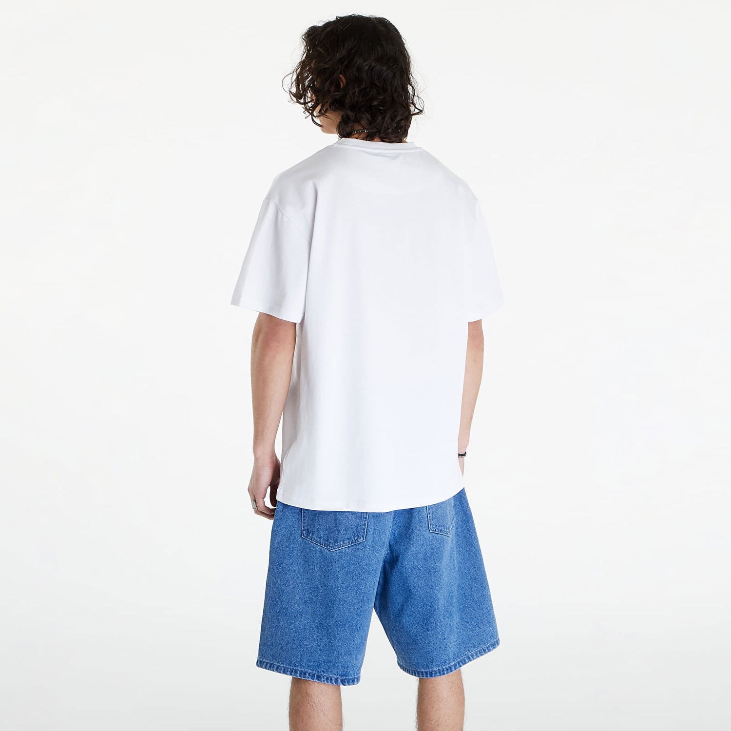T-shirt Karl Kani Autograph Heavy Jersey Boxy Tee White Hvid | KM241-059-1, 1