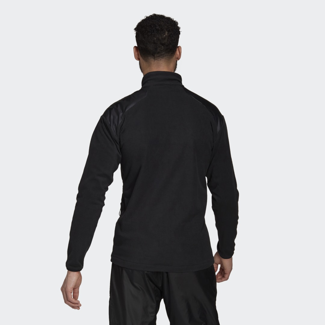 Vindjakke adidas Originals Multi Primegreen Wind Fleece Jacket Sort | GQ2909, 1
