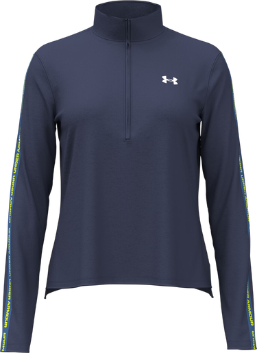 T-shirt Under Armour Long-Sleeve ½ Zip Top UA Tech™ Wordmark Tape Mørkeblå | 6005100-403, 0