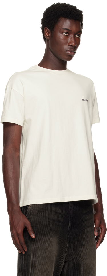 T-shirt We11done Patch T-Shirt Hvid | WD-TT1-23-796-U-IV, 4