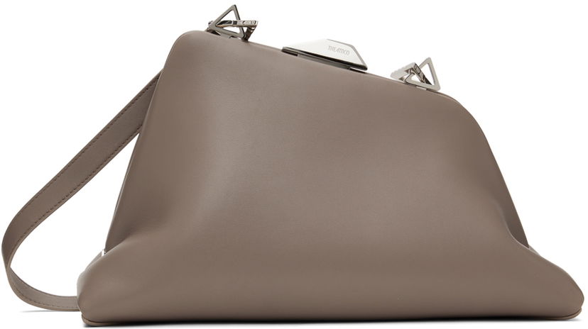 Håndtaske The Attico The Attico Day Off Shoulder Bag Grå | 247WAH49 L001