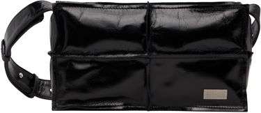 Skuldertaske Maison Margiela MM6 Maison Margiela Mini Wrinkled Leather Bag Sort | SB5WD0031 P8490, 0