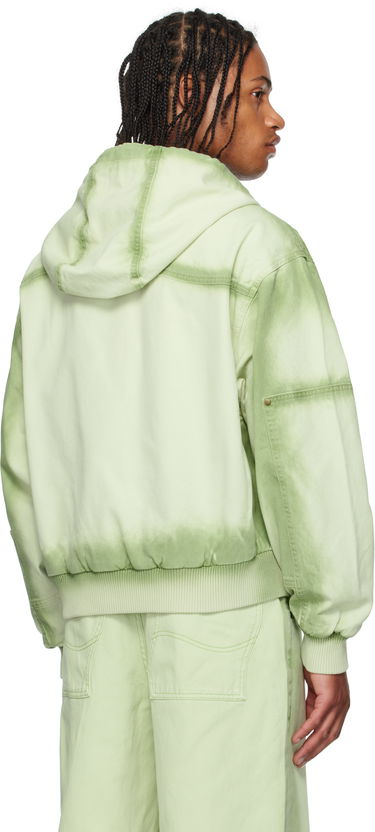 Jakke Dime Dime Hooded Utility Jacket Grøn | DIMESU251MAT, 2