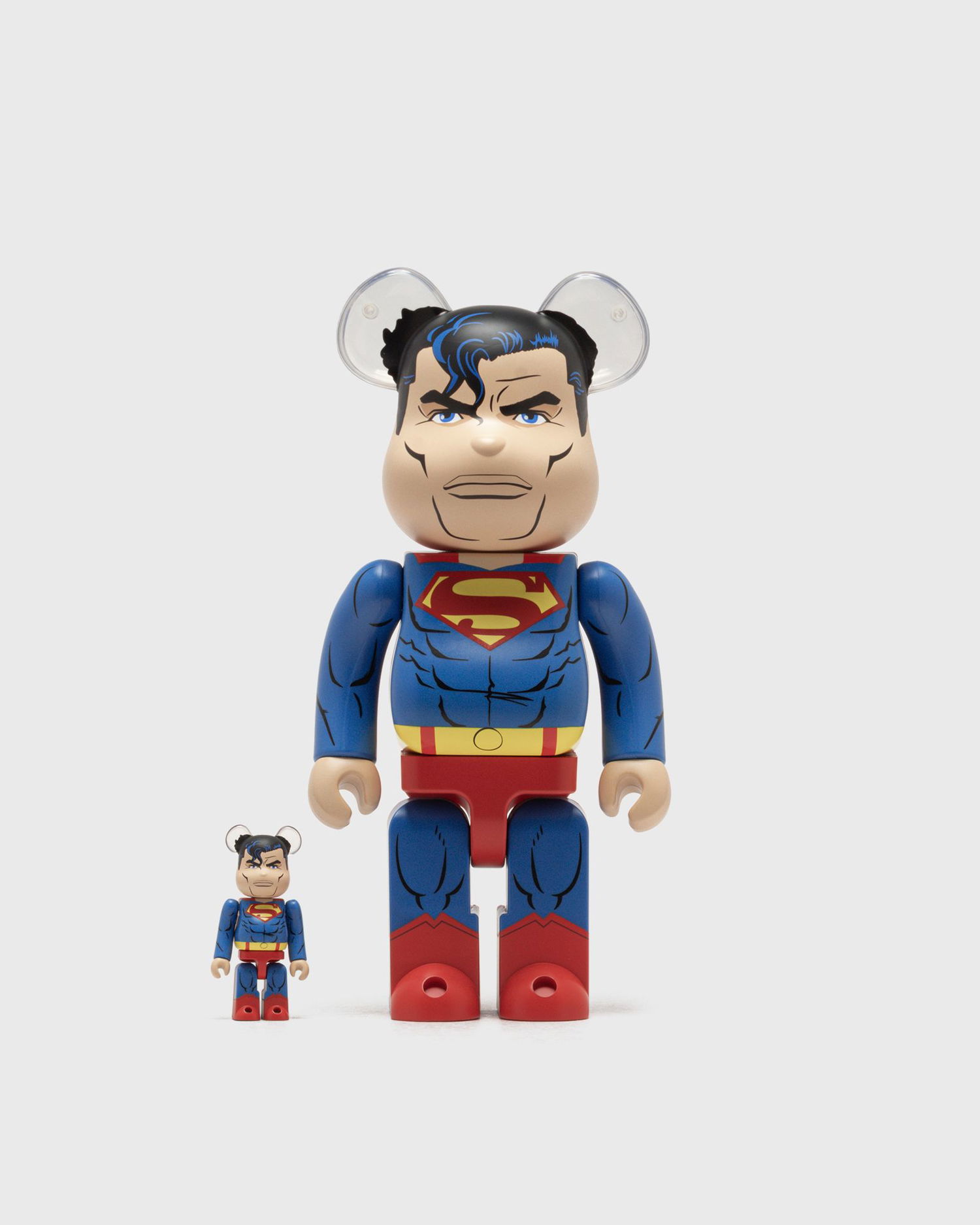 Collectible Medicom Toy The Dark Knight Returns Superman 100% 400% Collectible Set Blå | MED2402, 0