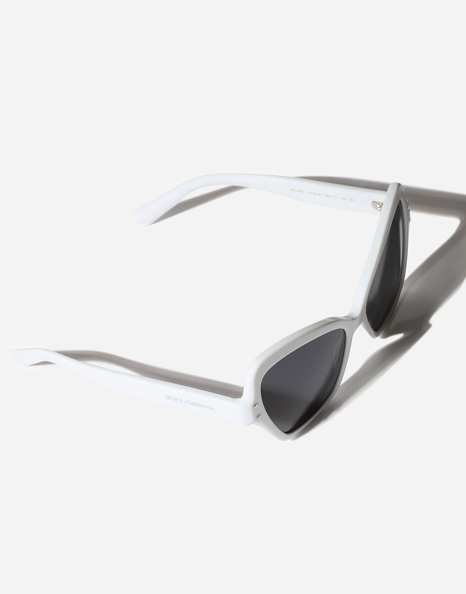 Solbriller Dolce & Gabbana Dolce & Gabbana DG Sharped Sunglasses Hvid | VG446AVP2879V000, 1