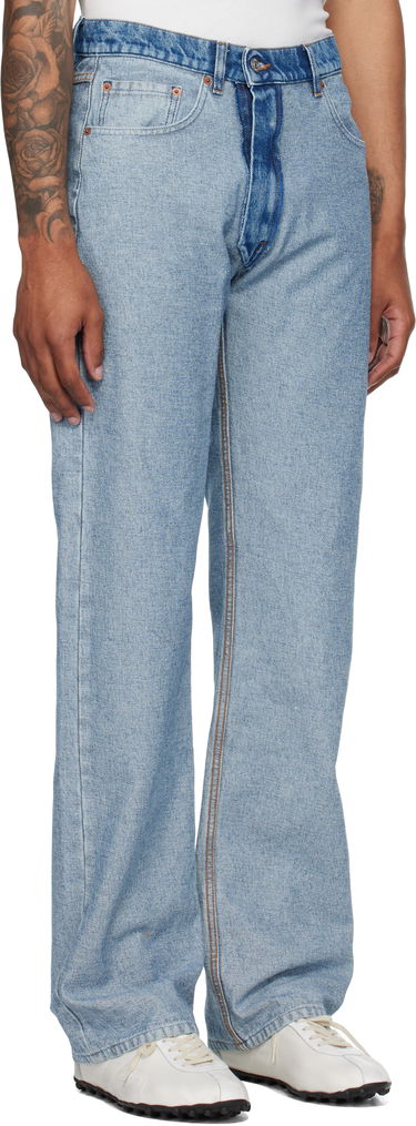 Jeans Maison Margiela MM6 Maison Margiela Straight-Leg Jeans Blå | SH0LA0026 M30018, 1