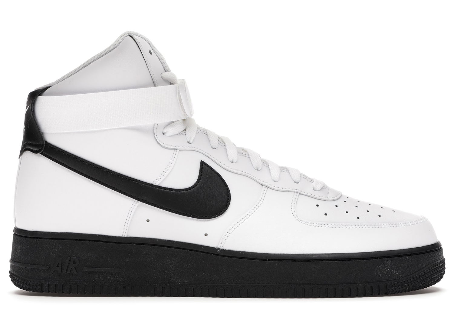 Sneakers og sko Nike Air Force 1 High White Black Midsole Hvid | CK7794-101, 0
