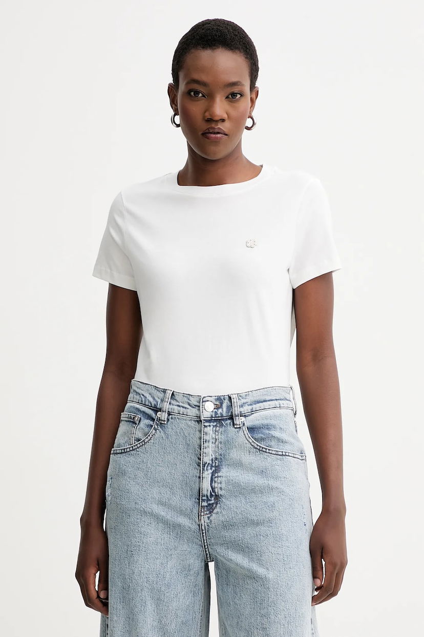 T-shirt KENZO Kenzo Classic T-Shirt Hvid | FF62TS2584SO