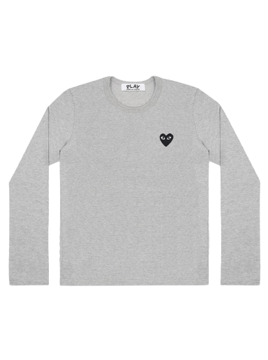 T-shirt Comme des Garçons PLAY Heart Tee Grå | AZ T122 051 1