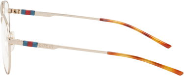 Solbriller Gucci Gucci Pilot Navigator Glasses Metalisk | GG1679O-002, 2