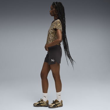 Polo skjorte Puma A$AP ROCKY Baby Leopard Print Cropped Polo T-shirt Flerfarvet | 636099_05, 2