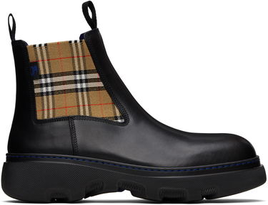 Sneakers og sko Burberry Burberry Creeper Low Chelsea Boots Sort | 8105183, 0