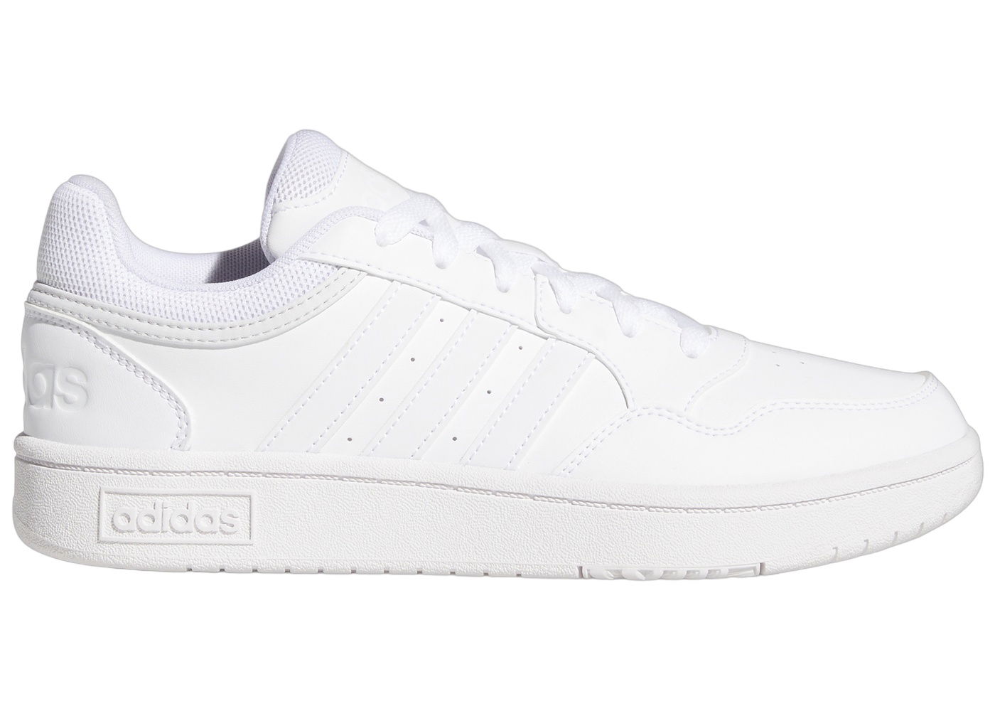 Sneakers og sko adidas Performance Hoops 3.0 Low Classic Cloud White Dash Grey W Hvid | GW3036, 0