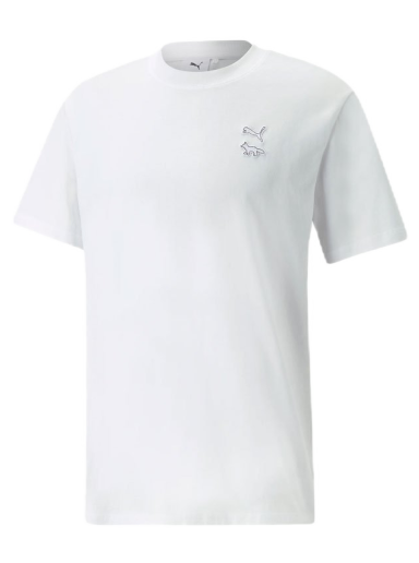 T-shirt Puma Mainson Kitsuné x Tee Hvid | 532327-02