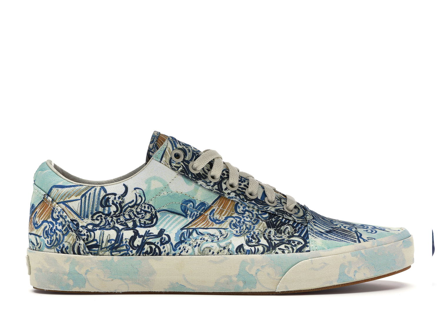 Sneakers og sko Vans Old Skool Van Gogh Old Vineyard W Turkis | VA38G1UAX/VN0A38G1UAX, 0