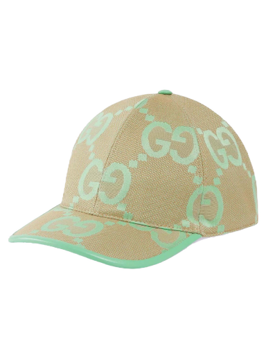 Kasket Gucci Jumbo GG Baseball Cap Grøn | 735011 4HAVS 8867